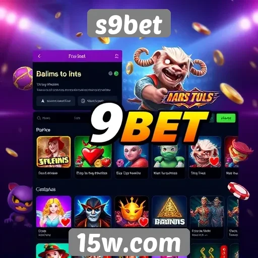 plataforma s9bet se destaca pela interface amigável
